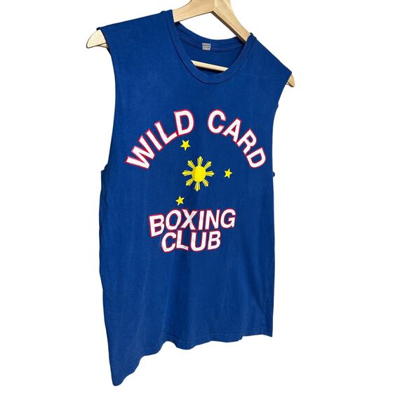 RARE - Official Wild Card Boxing Manny Pacquiao Sleeveless